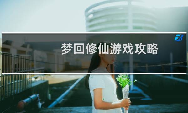 梦回修仙游戏攻略