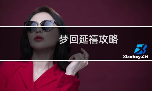 梦回延禧攻略