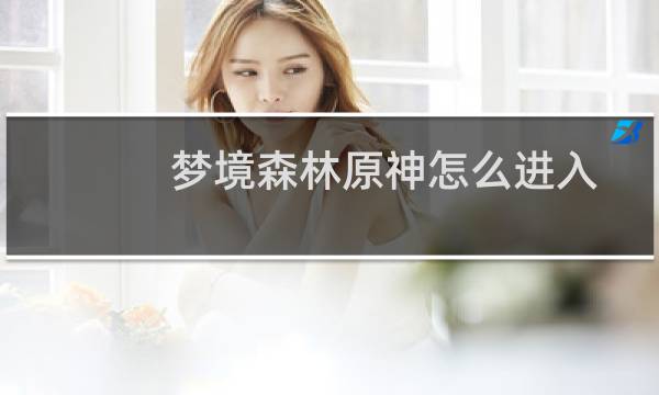 梦境森林原神怎么进入