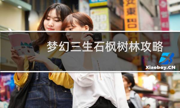 梦幻三生石枫树林攻略