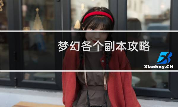 梦幻各个副本攻略