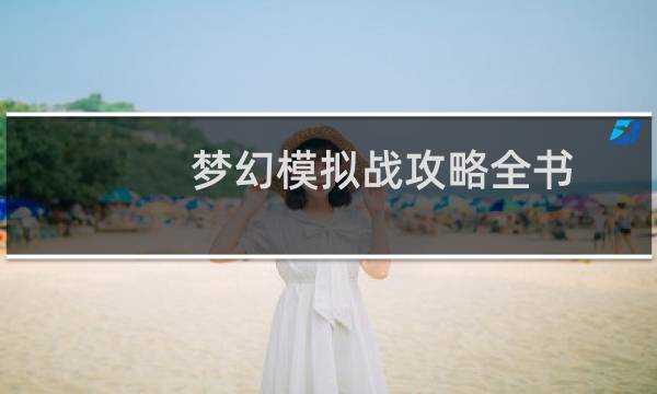 梦幻模拟战攻略全书
