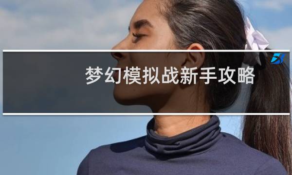梦幻模拟战新手攻略