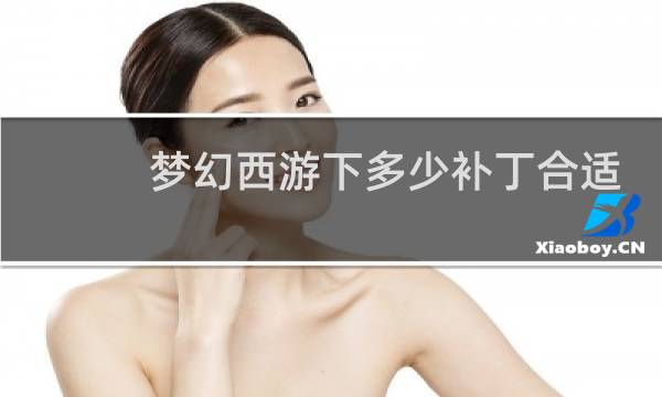 梦幻西游下多少补丁合适