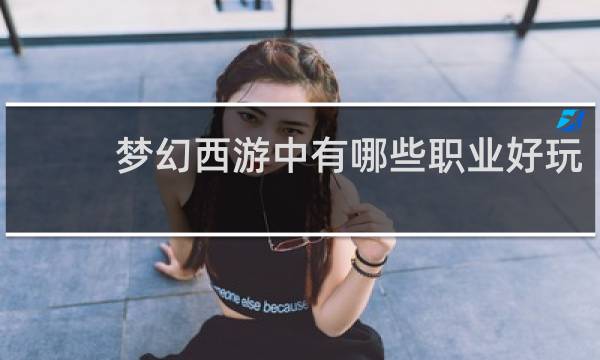 梦幻西游中有哪些职业好玩
