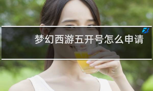 梦幻西游五开号怎么申请