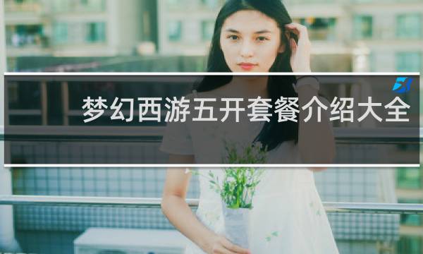 梦幻西游五开套餐介绍大全