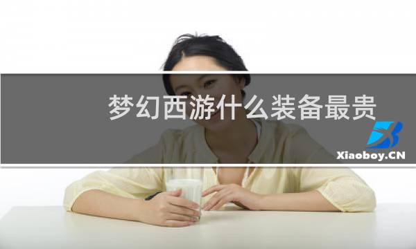 梦幻西游什么装备最贵