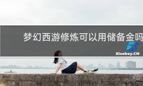 梦幻西游修炼可以用储备金吗