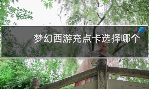 梦幻西游充点卡选择哪个