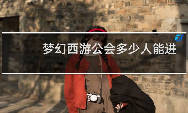 梦幻西游公会多少人能进