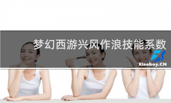 梦幻西游兴风作浪技能系数