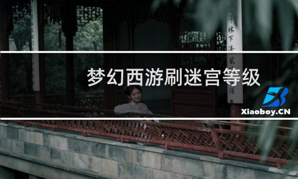 梦幻西游刷迷宫等级