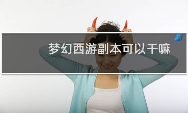 梦幻西游副本可以干嘛