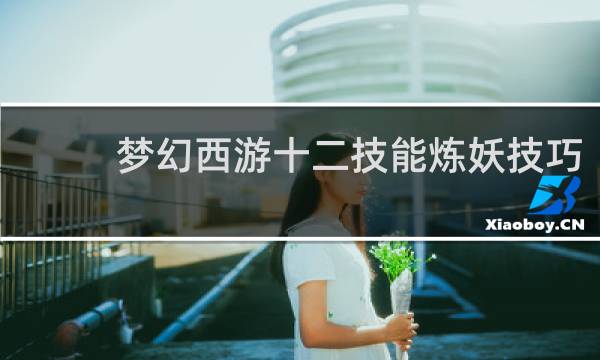 梦幻西游十二技能炼妖技巧