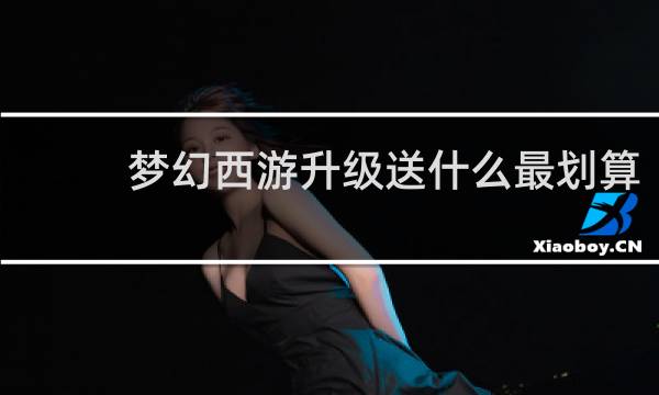 梦幻西游升级送什么最划算