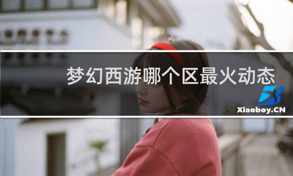 梦幻西游哪个区最火动态
