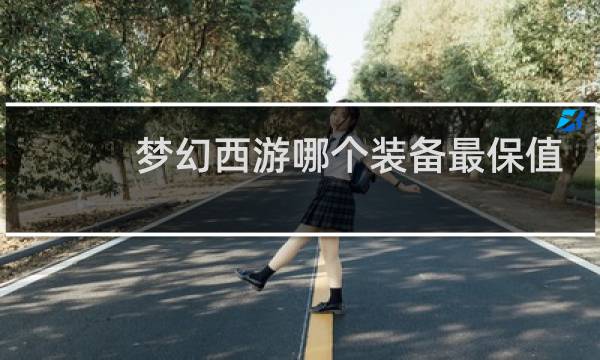梦幻西游哪个装备最保值