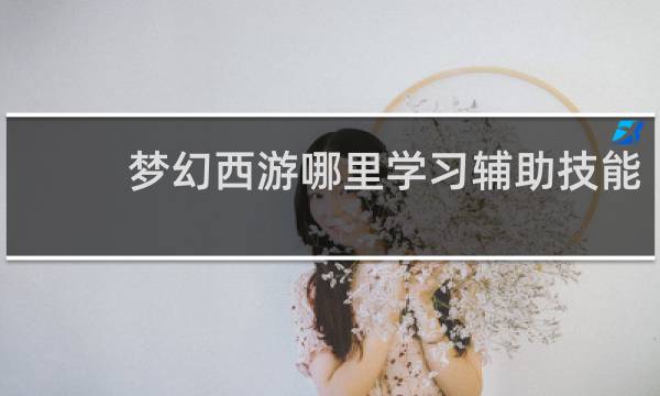 梦幻西游哪里学习辅助技能