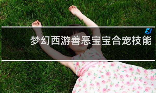 梦幻西游善恶宝宝合宠技能