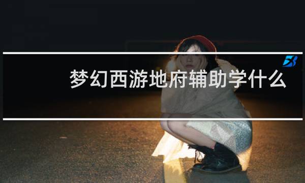 梦幻西游地府辅助学什么