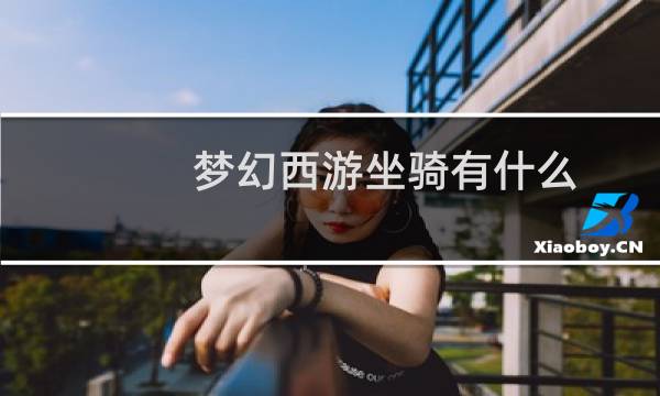 梦幻西游坐骑有什么