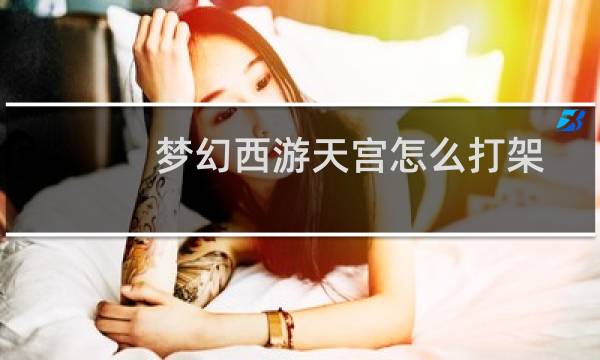 梦幻西游天宫怎么打架