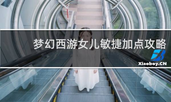 梦幻西游女儿敏捷加点攻略
