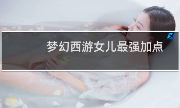 梦幻西游女儿最强加点