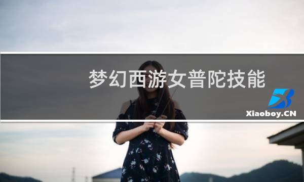 梦幻西游女普陀技能