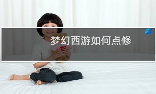 梦幻西游如何点修