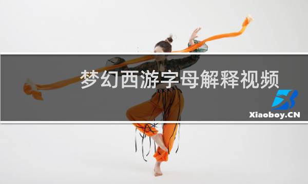 梦幻西游字母解释视频