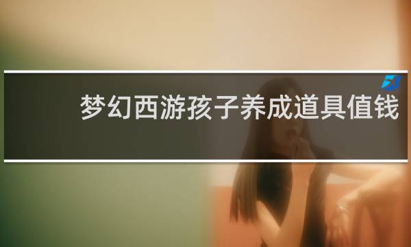 梦幻西游孩子养成道具值钱