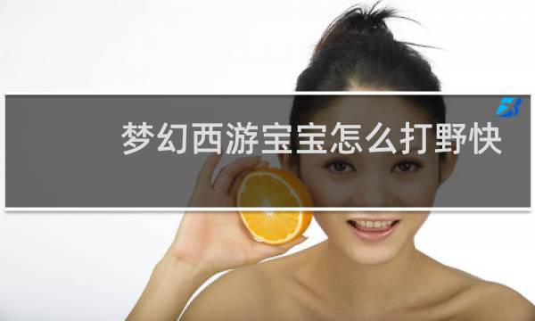 梦幻西游宝宝怎么打野快