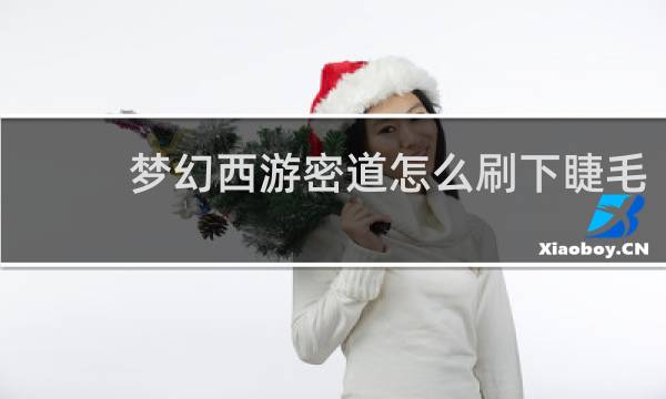 梦幻西游密道怎么刷下睫毛