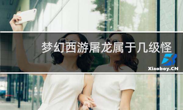 梦幻西游屠龙属于几级怪