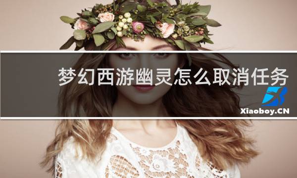 梦幻西游幽灵怎么取消任务