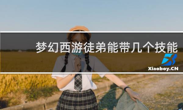 梦幻西游徒弟能带几个技能