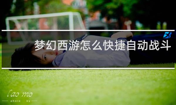 梦幻西游怎么快捷自动战斗