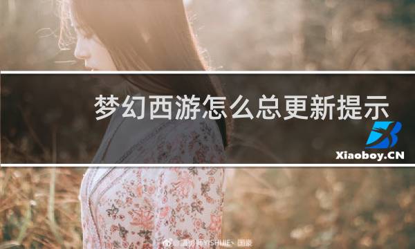 梦幻西游怎么总更新提示