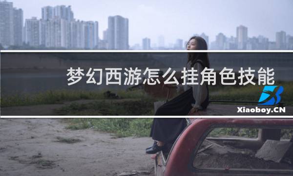 梦幻西游怎么挂角色技能