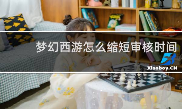 梦幻西游怎么缩短审核时间