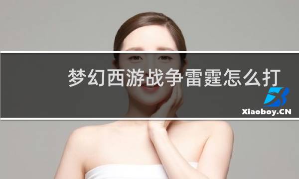 梦幻西游战争雷霆怎么打