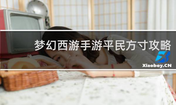 梦幻西游手游平民方寸攻略