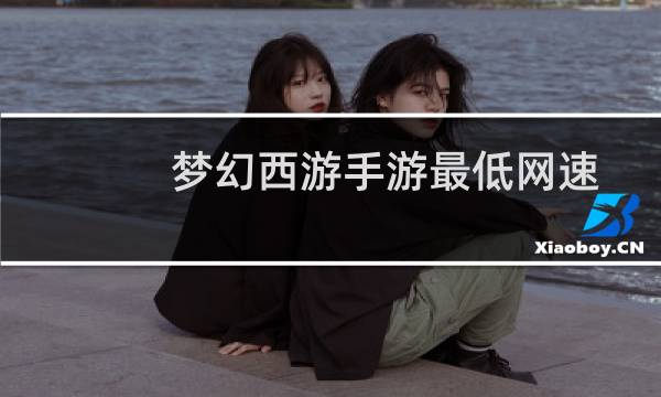 梦幻西游手游最低网速