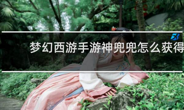 梦幻西游手游神兜兜怎么获得