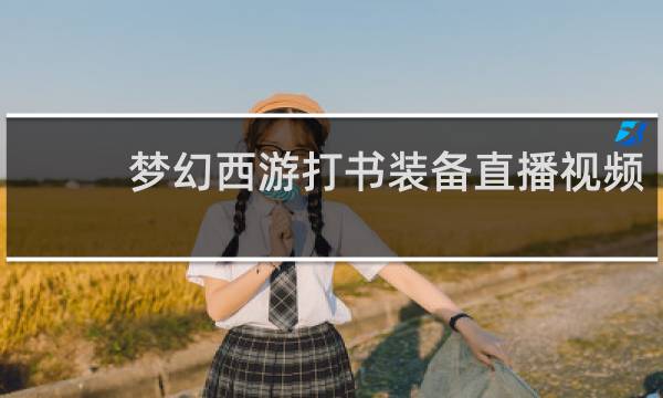 梦幻西游打书装备直播视频