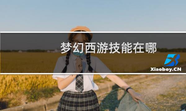 梦幻西游技能在哪