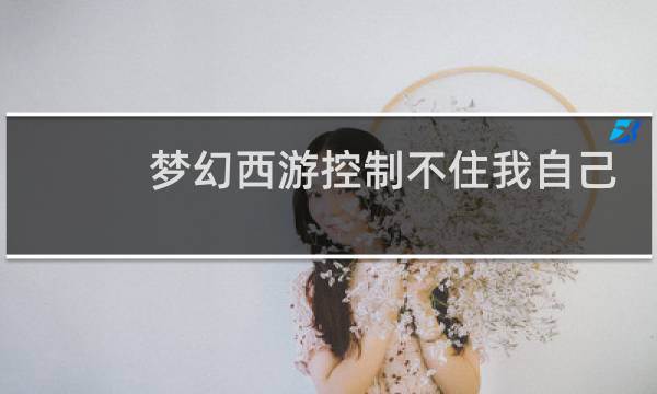 梦幻西游控制不住我自己
