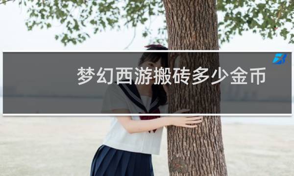 梦幻西游搬砖多少金币